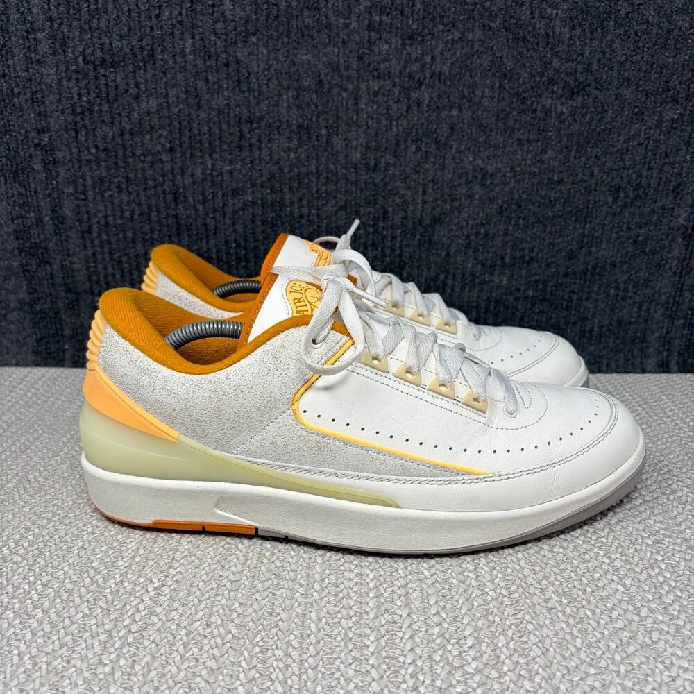 Nike Air Jordan 2 Retro Low Craft Melon Tint Light Curry Mens 11.5 DV9956-118